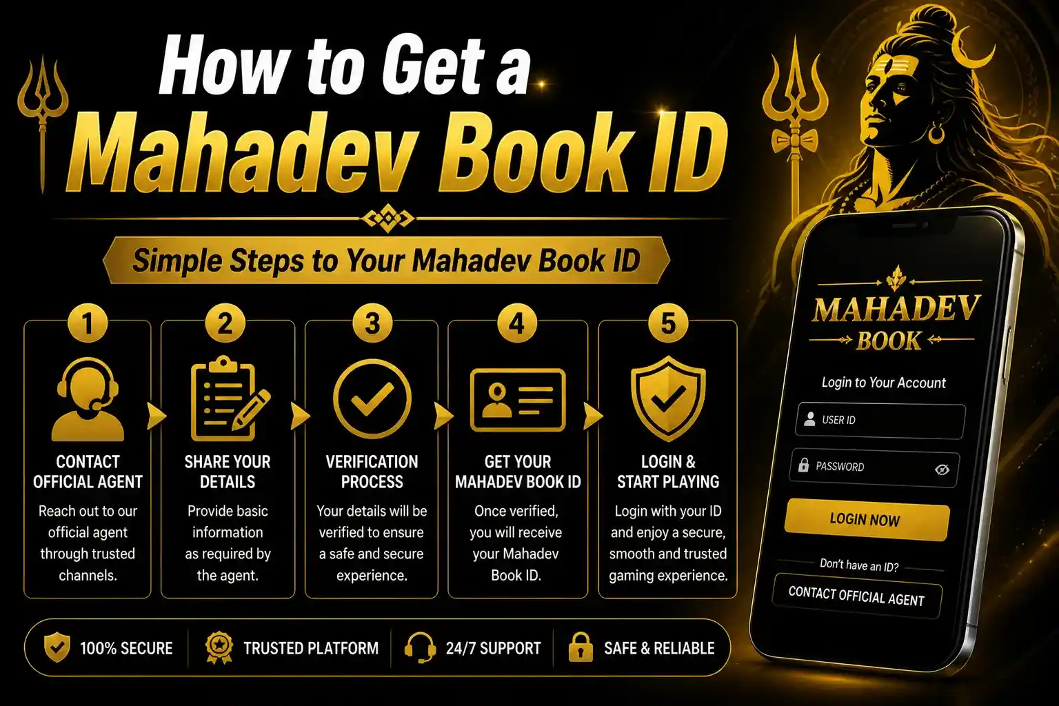 How to get Mahadev Book ID